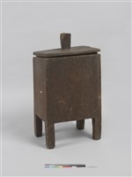 方形高腳木箱藏品圖，第3張